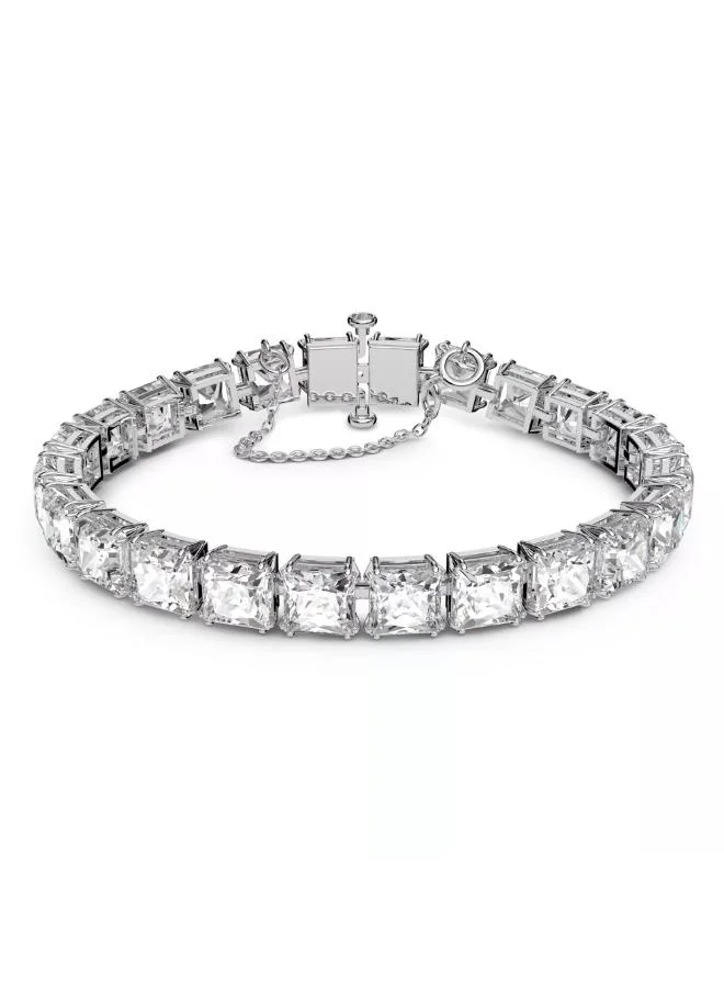 Swarovski Matrix Square White Bracelet